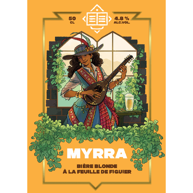 MYRRA ,  Blonde au houblon Riwaka, feuille de figuier | Codex